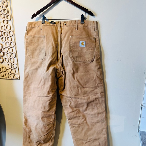 Carhartt mens size 46/30 padded/ insulated overall bios… - Picture 3 of 9
